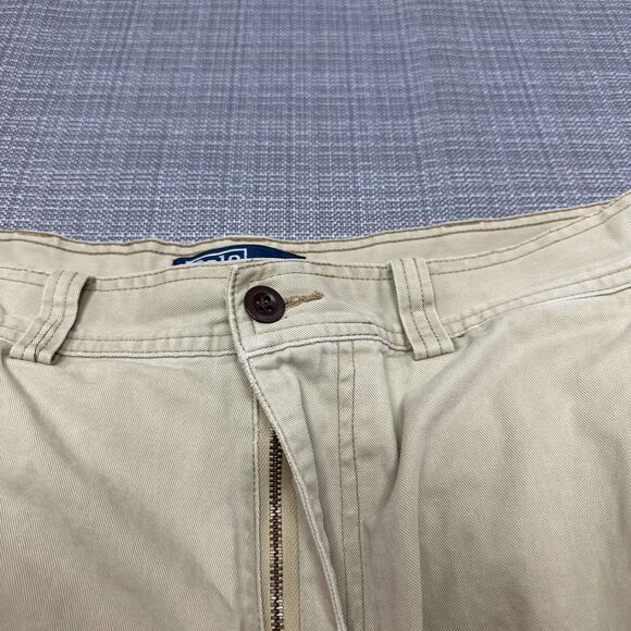 Polo Ralph Lauren Cargo Shorts Men 34 Tan Utility Baggy Skater Distressed Grunge - Picture 4 of 11